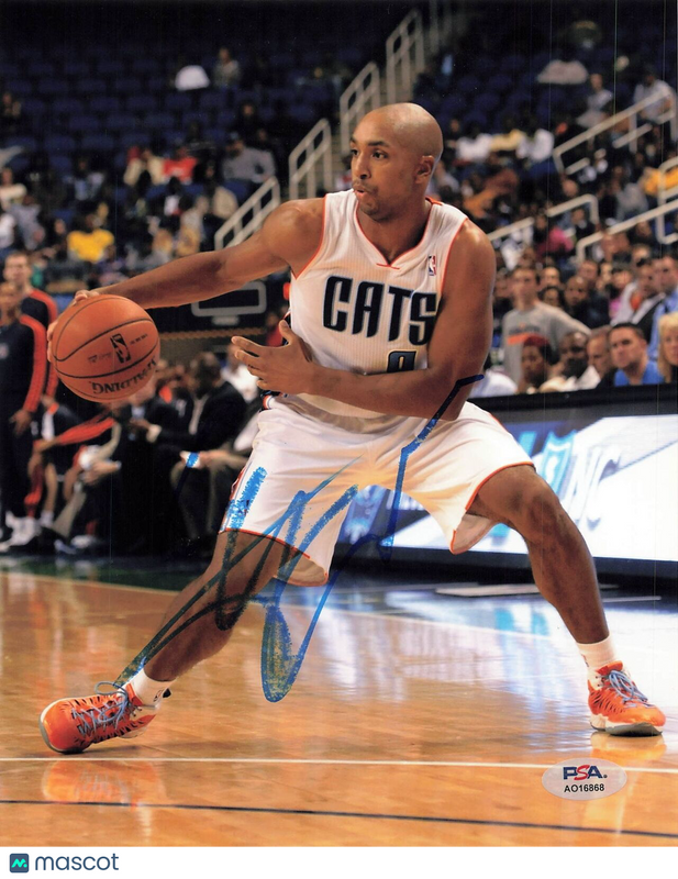 Gerald Henderson signed 8x10 Photo PSA/DNA Charlotte Bobcats Autographed