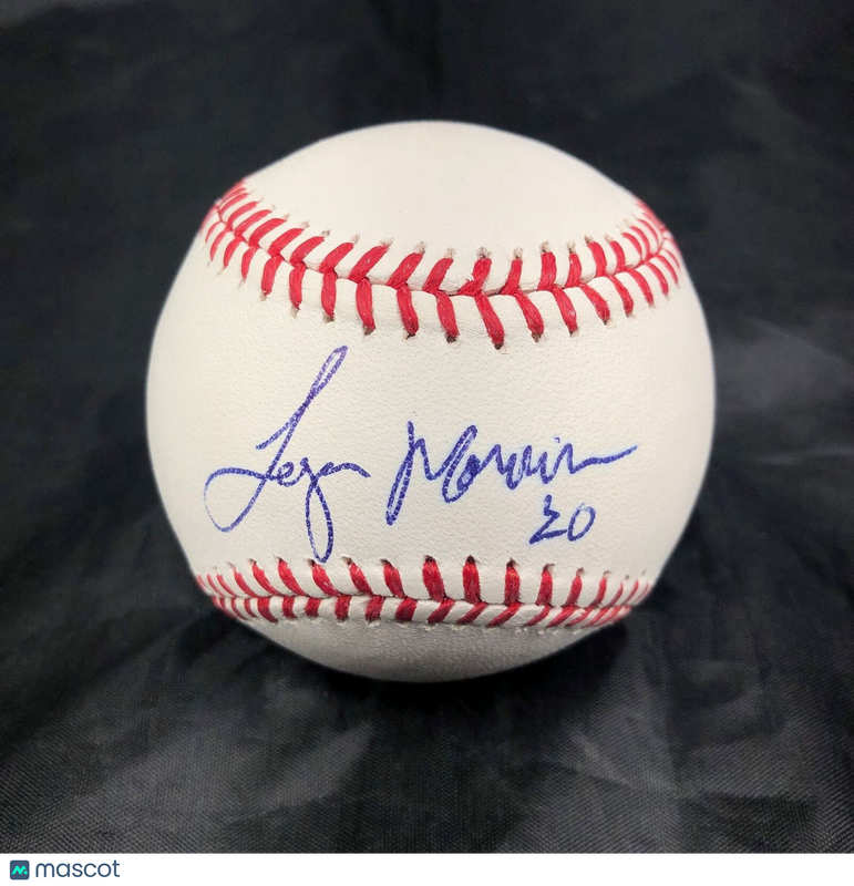 LOGAN MORRISON signed baseball PSA/DNA Tampa Bay Rays autographed