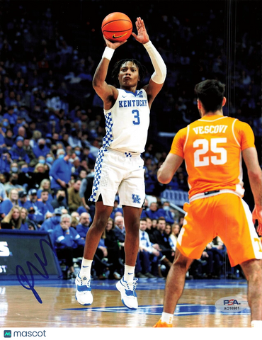 TYTY WASHINGTON Jr. signed 8x10 photo PSA/DNA Kentucky Wildcats Autographed