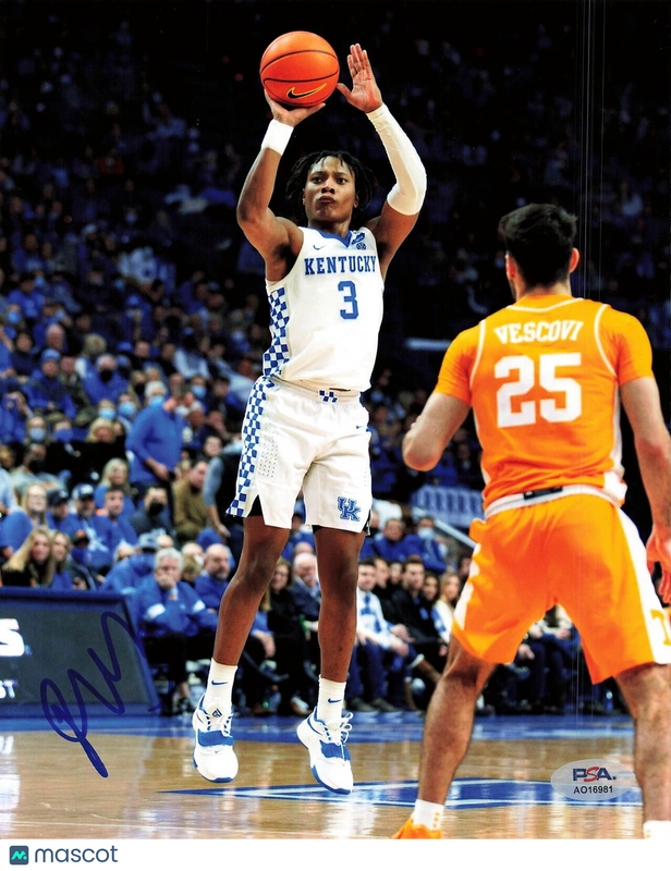 TYTY WASHINGTON Jr. signed 8x10 photo PSA/DNA Kentucky Wildcats Autographed
