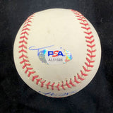Mat Latos Signed Baseball PSA/DNA Southern Maryland Blue Crabs Autographed