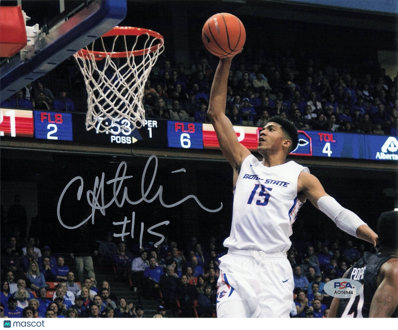 CHANDLER HUTCHISON signed 8x10 photo PSA/DNA Boise State Broncos Autographed