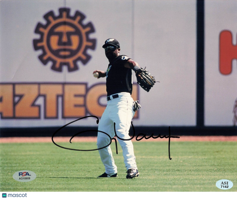 GREG VAUGHN Signed 8x10 Photo PSA/DNA White Sox Autographed