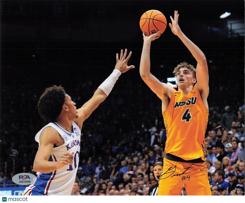 Grant Nelson signed 8x10 photo PSA/DNA North Dakota State Autographed
