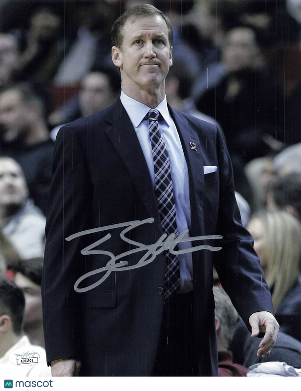 TERRY STOTTS signed 8x10 photo JSA Trailblazers Autographed