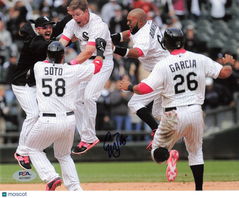 Gordon Beckham signed 8x10 photo PSA/DNA Chicago White Sox Autographed