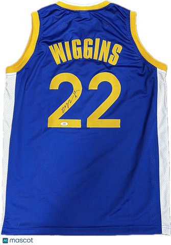 Andrew Wiggins signed jersey PSA/DNA Golden State Warriors Autographed