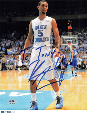 KENDALL MARSHALL signed 8x10 photo PSA/DNA North Carolina Autographed