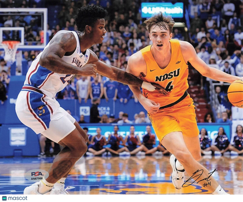 Grant Nelson signed 8x10 photo PSA/DNA North Dakota State Autographed