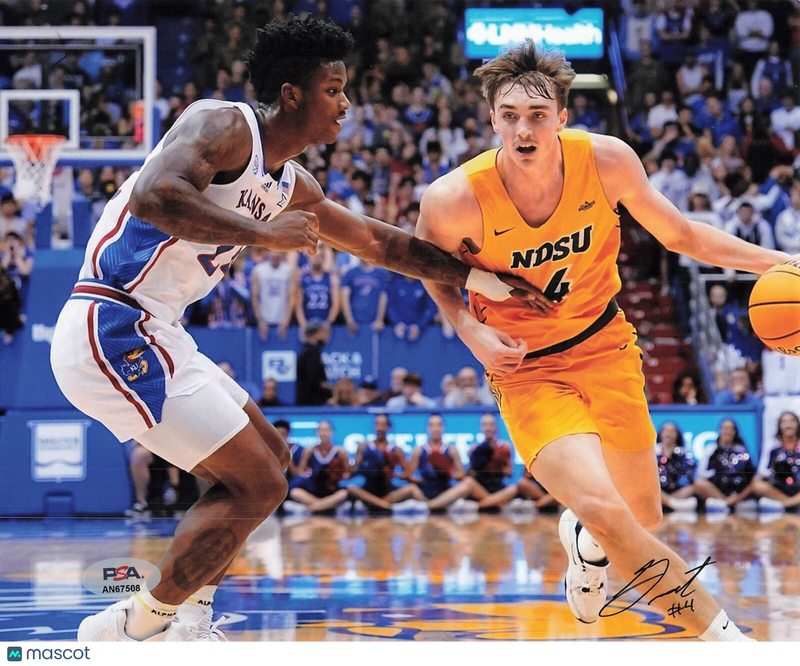 Grant Nelson signed 8x10 photo PSA/DNA North Dakota State Autographed