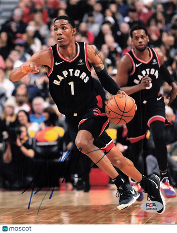 Patrick McCaw signed 8x10 photo PSA/DNA Toronto Raptors Autographed