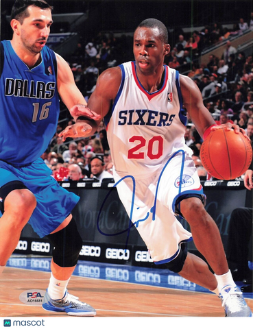 Jodie Meeks signed 8x10 photo PSA/DNA Detroit Pistons Autographed