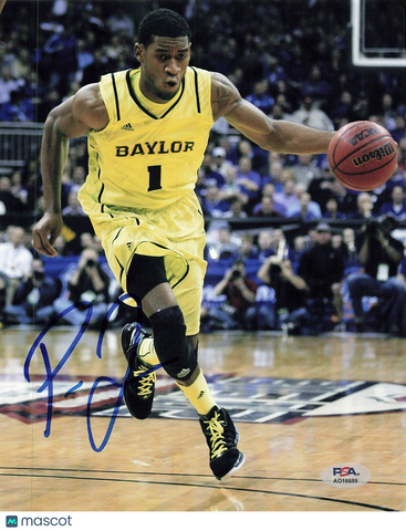 PERRY JONES signed 8x10 photo PSA/DNA Baylor Autographed