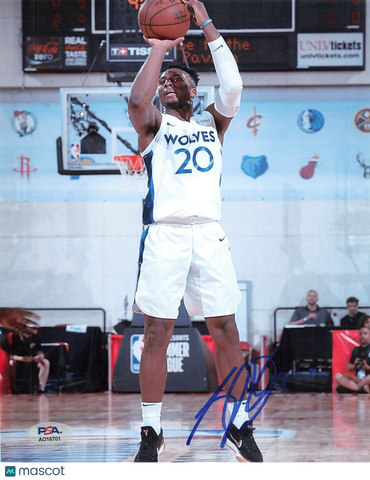 JOSH OKOGIE signed 8x10 photo PSA/DNA Minnesota Timberwolves Autographed