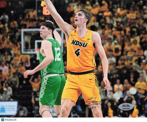 Grant Nelson signed 8x10 photo PSA/DNA North Dakota State Autographed