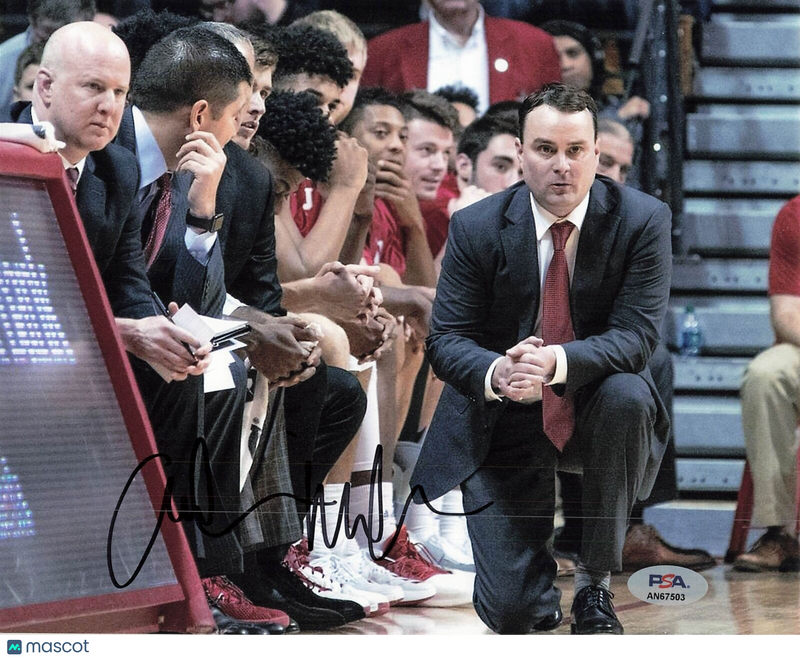 ARCHIE MILLER signed 8x10 photo PSA/DNA Indiana Hoosiers Autographed