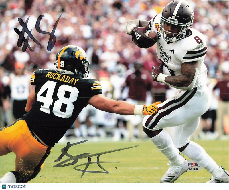 Kylin Hill signed 8x10 photo PSA/DNA Autographed Mississippi State Football
