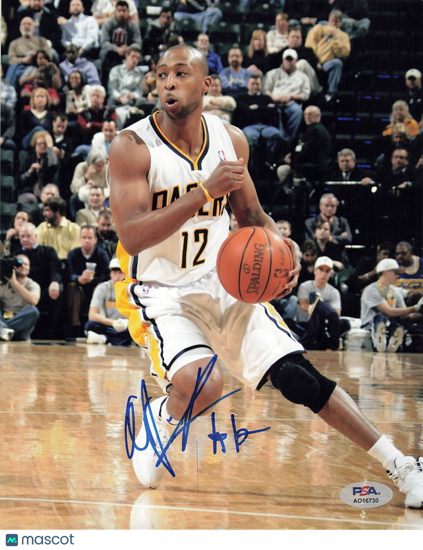 A.J. PRICE Signed 8x10 photo PSA/DNA Indiana Pacers Autographed