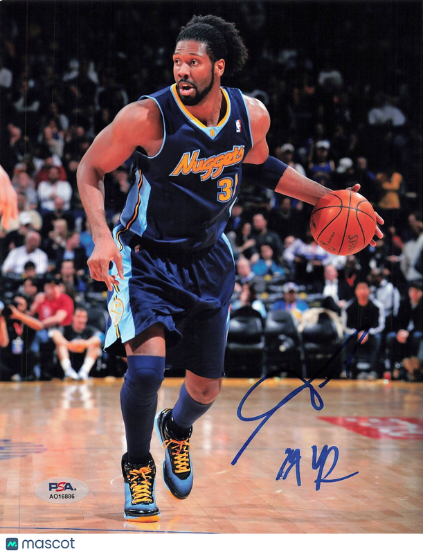Nene Hilario signed 8x10  photo PSA/DNA Denver Nuggets Autographed
