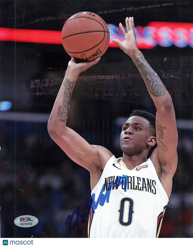 Nickeil Alexander-Walker signed 8x10 photo PSA/DNA New Orleans Pelicans Autograp