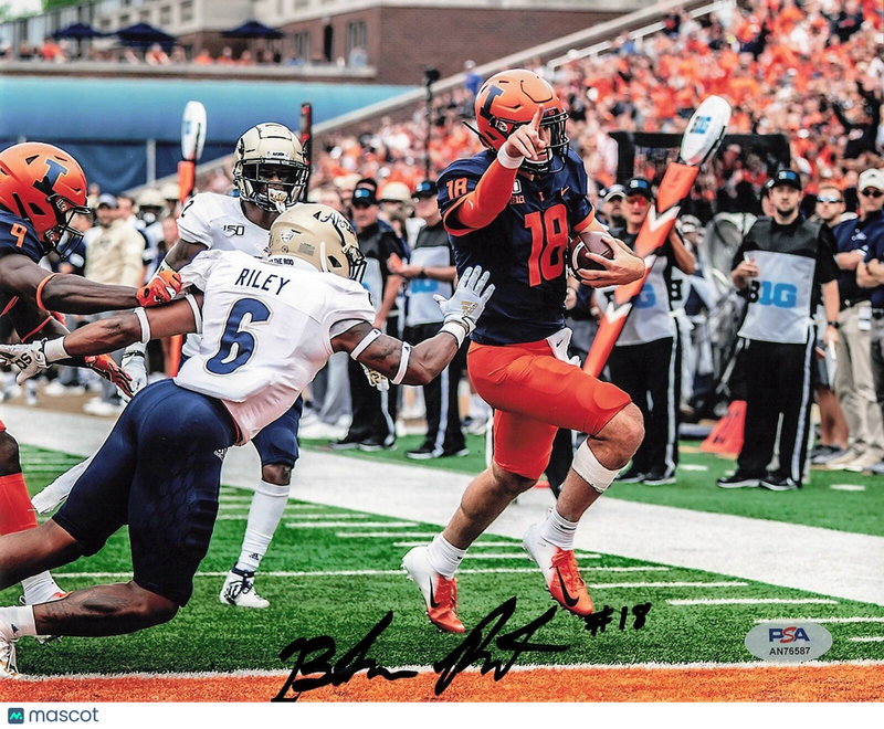 BRANDON PETERS signed 8x10 photo PSA/DNA Illinois Autographed