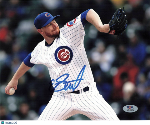 Eddie Butler signed 8x10 photo PSA/DNA Chicago Cubs Autographed