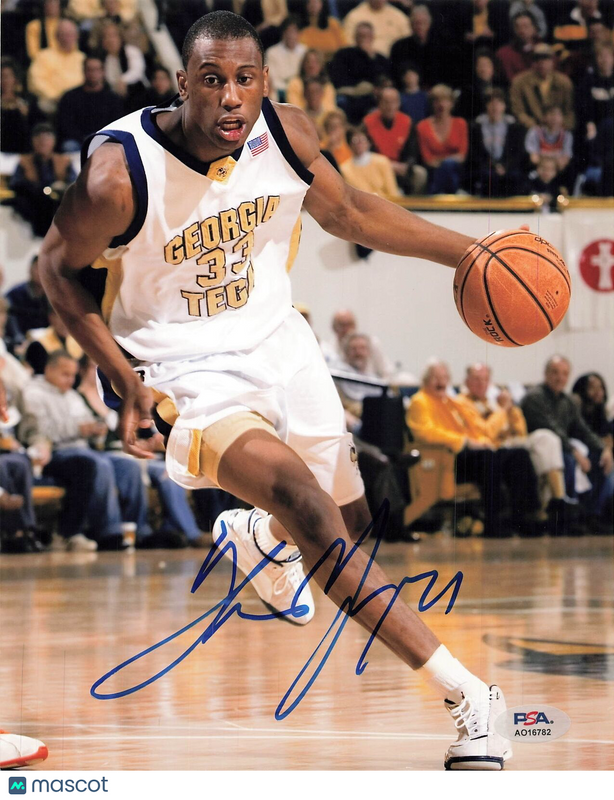 Thaddeus Young signed 8x10 photo PSA/DNA Indiana Pacers Autograph