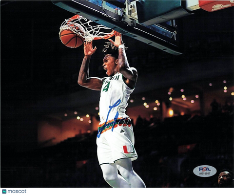 LONNIE WALKER IV Signed 8x10 Photo PSA/DNA Miami Hurricanes Autographed