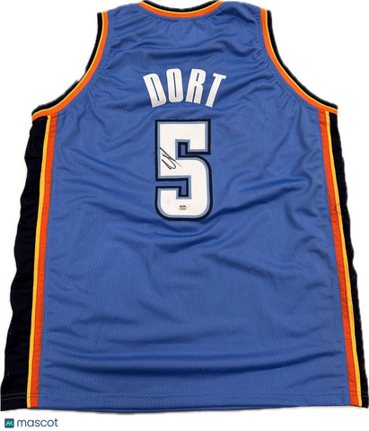 Luguentz Dort signed jersey PSA/DNA Oklahoma City Thunder Autographed
