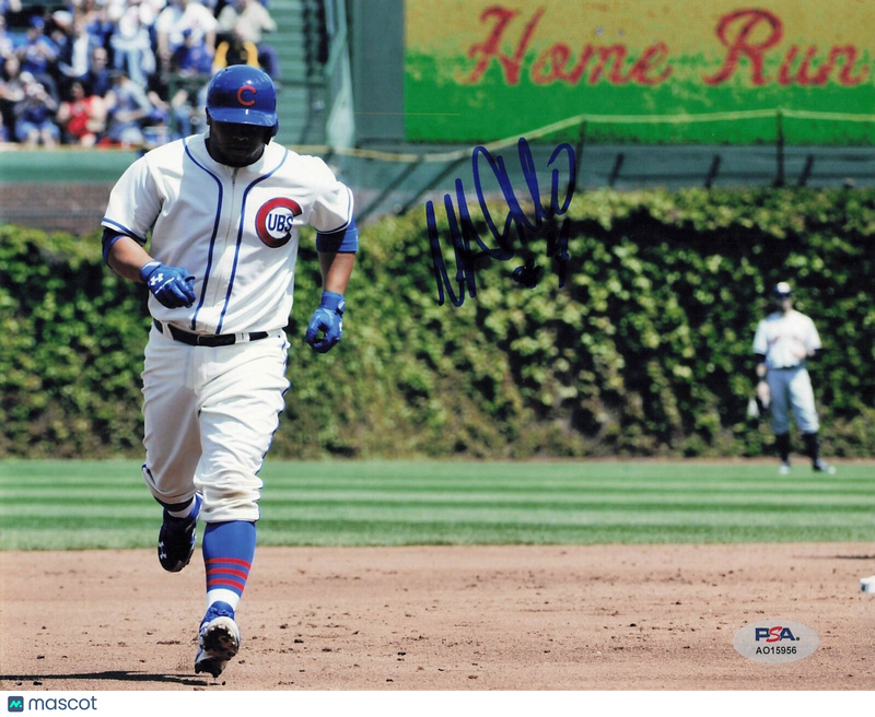 Welington Castillo signed 8x10 photo Chicago Cubs PSA/DNA Autographed
