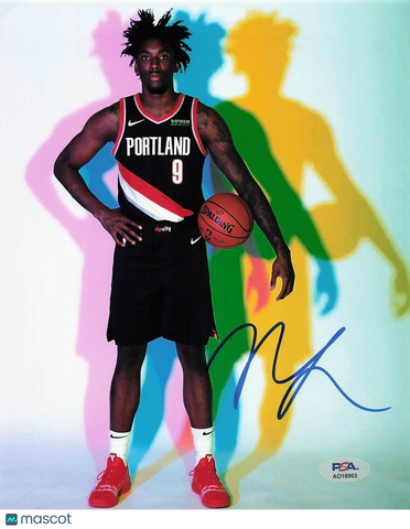 Nassir Little signed 8x10 photo PSA/DNA Portland Trailblazers Autographed