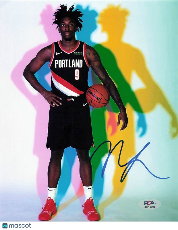 Nassir Little signed 8x10 photo PSA/DNA Portland Trailblazers Autographed