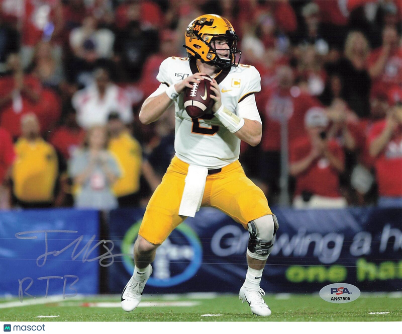 Tanner Morgan Signed 8x10 Photo PSA/DNA Michigan Wolverines Autographed