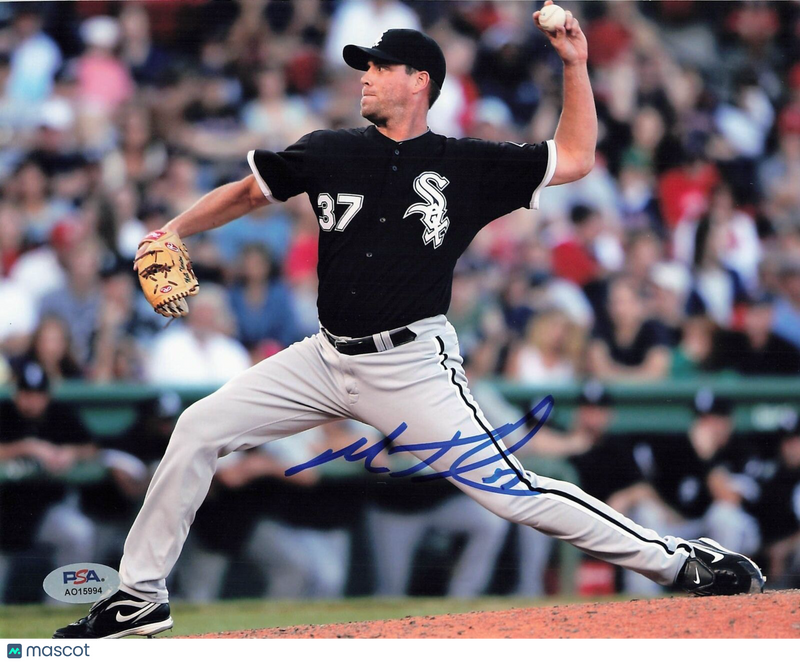 MATT THORNTON Signed 8x10 Photo PSA/DNA White Sox Autographed