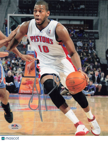 Greg Monroe signed 8x10 photo PSA/DNA Detroit Pistons Autographed