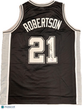 Alvin Robertson Signed Jersey Tristar Authenticated San Antonio Spurs Autographe