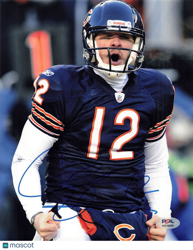 CALEB HANIE Signed 8x10 photo PSA/DNA Chicago Bears Autographed