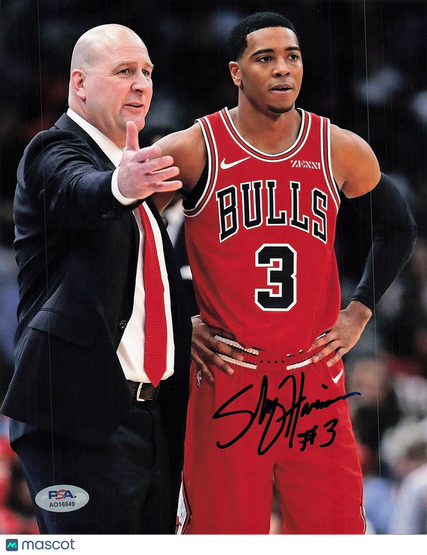 Shaquille Harrison signed 8x10 photo PSA/DNA Chicago Bulls Autographed