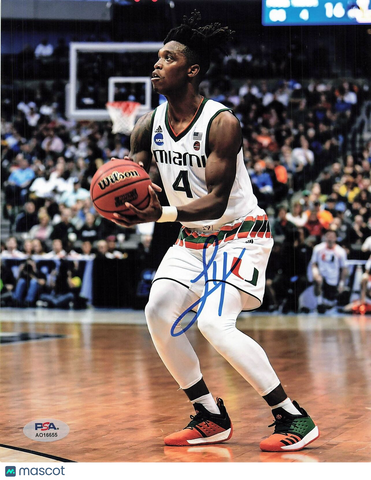 LONNIE WALKER IV Signed 8x10 Photo PSA/DNA Miami Hurricanes Autographed