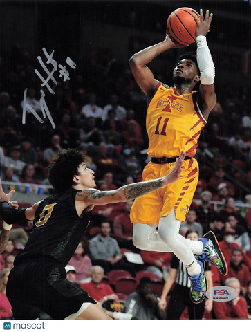 Tyrese Hunter signed 8x10 photo PSA/DNA Iowa State Cyclones Autographed