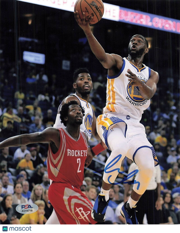 Ian Clark signed 8x10 photo PSA/DNA Golden State Warriors Autographed