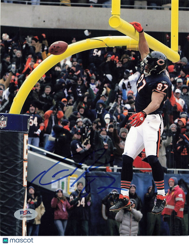 KELLEN DAVIS Signed 8x10 photo PSA/DNA Chicago Bears Autographed