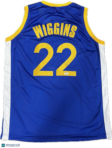 Andrew Wiggins signed jersey PSA/DNA Golden State Warriors Autographed