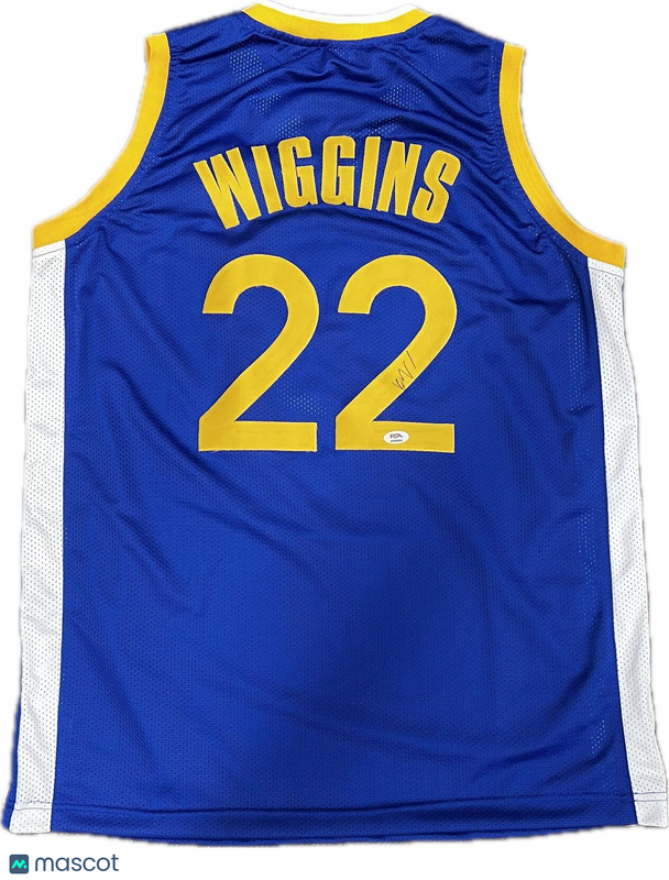 Andrew Wiggins signed jersey PSA/DNA Golden State Warriors Autographed