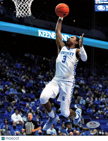 TYTY WASHINGTON Jr. signed 8x10 photo PSA/DNA Kentucky Wildcats Autographed