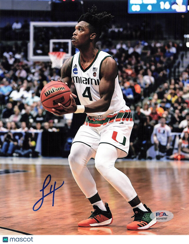 LONNIE WALKER IV Signed 8x10 Photo PSA/DNA Miami Hurricanes Autographed