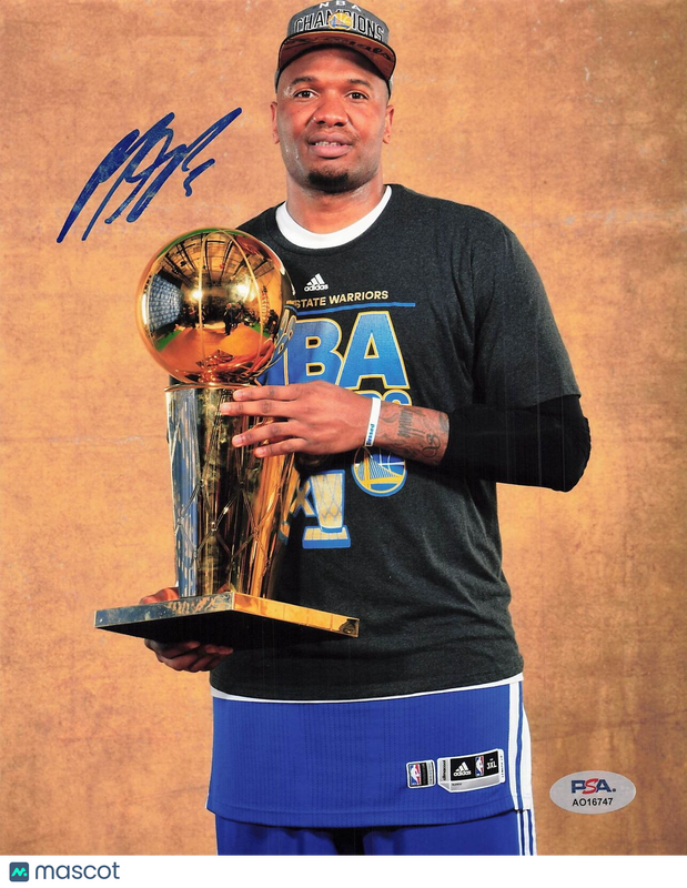 Marreese Speights signed 8x10 photo PSA/DNA Golden State Warriors Autographed