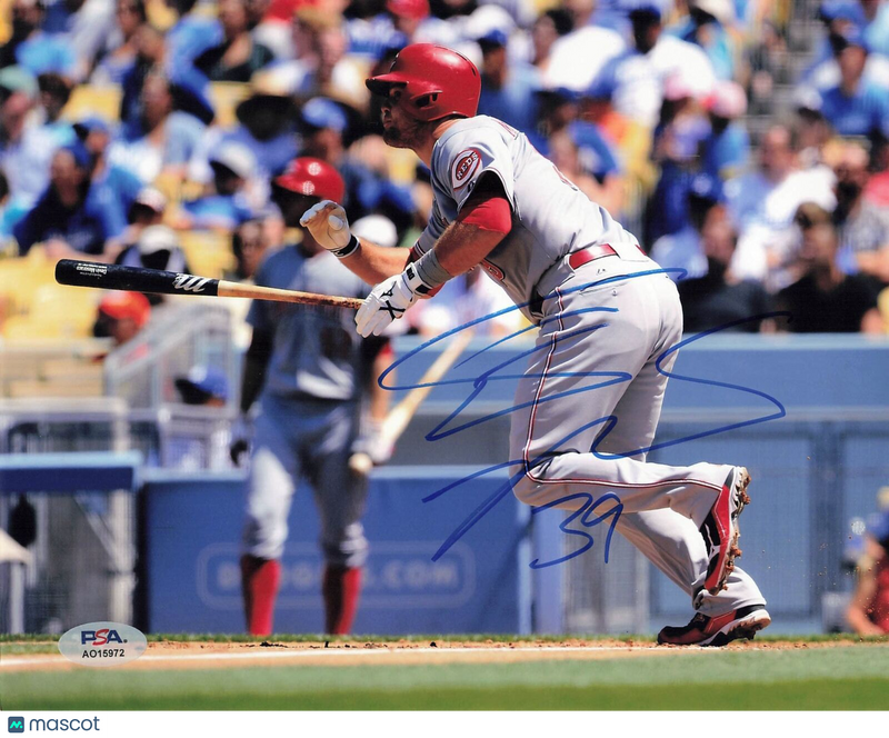 Devin Mesoraco signed 8x10 photo PSA/DNA Cincinnati Reds Autographed