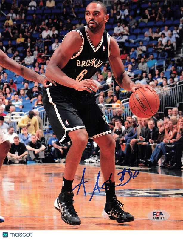 ALAN ANDERSON Signed 8x10 photo PSA/DNA Brooklyn Mets Autographed