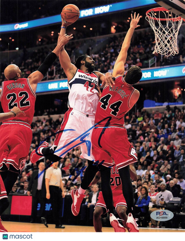 Nene Hilario signed 8x10  photo PSA/DNA Washington Wizards Autographed